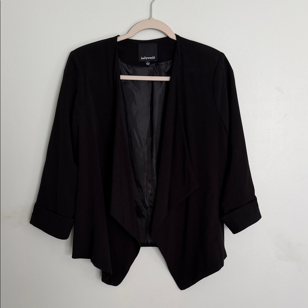 Black Women's Blazer by Hollywood